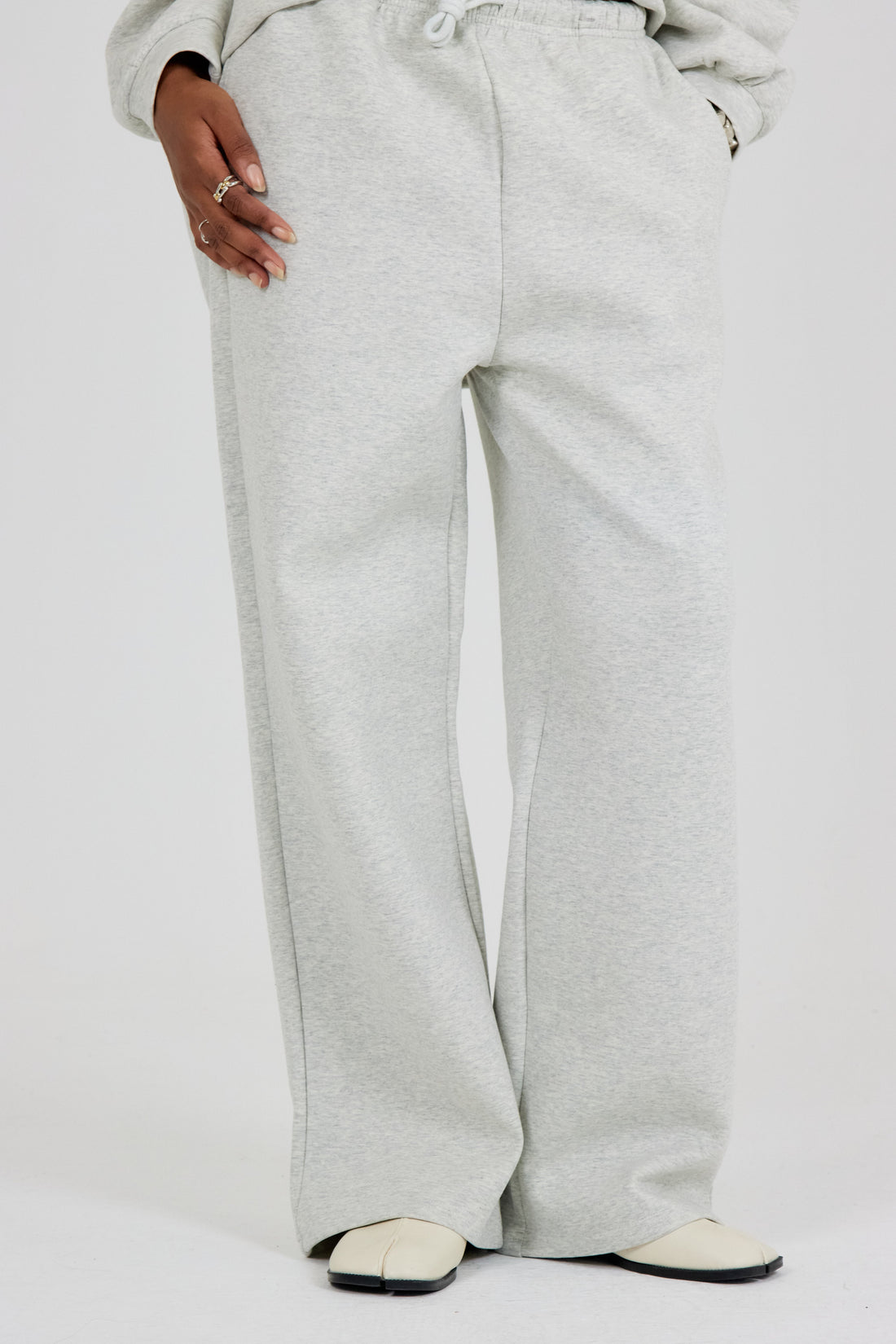 Le Pantalon Comfy Gris Clair