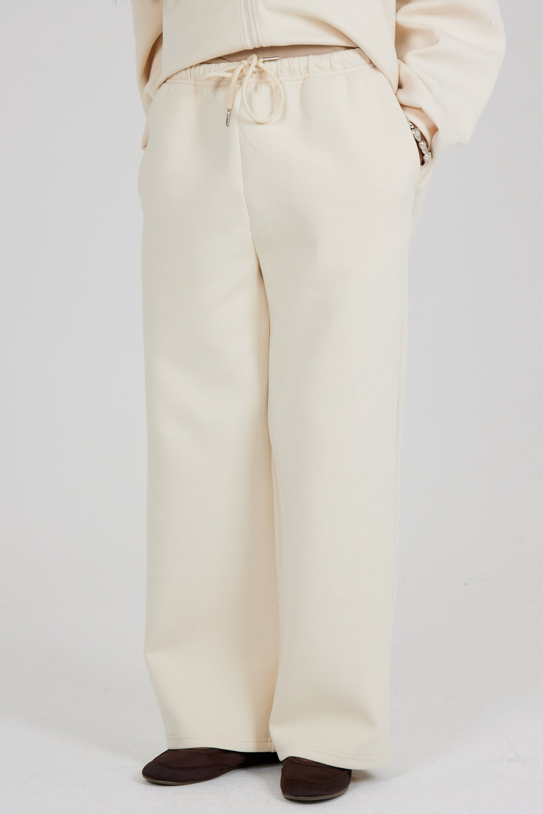 Le Pantalon Comfy Écru