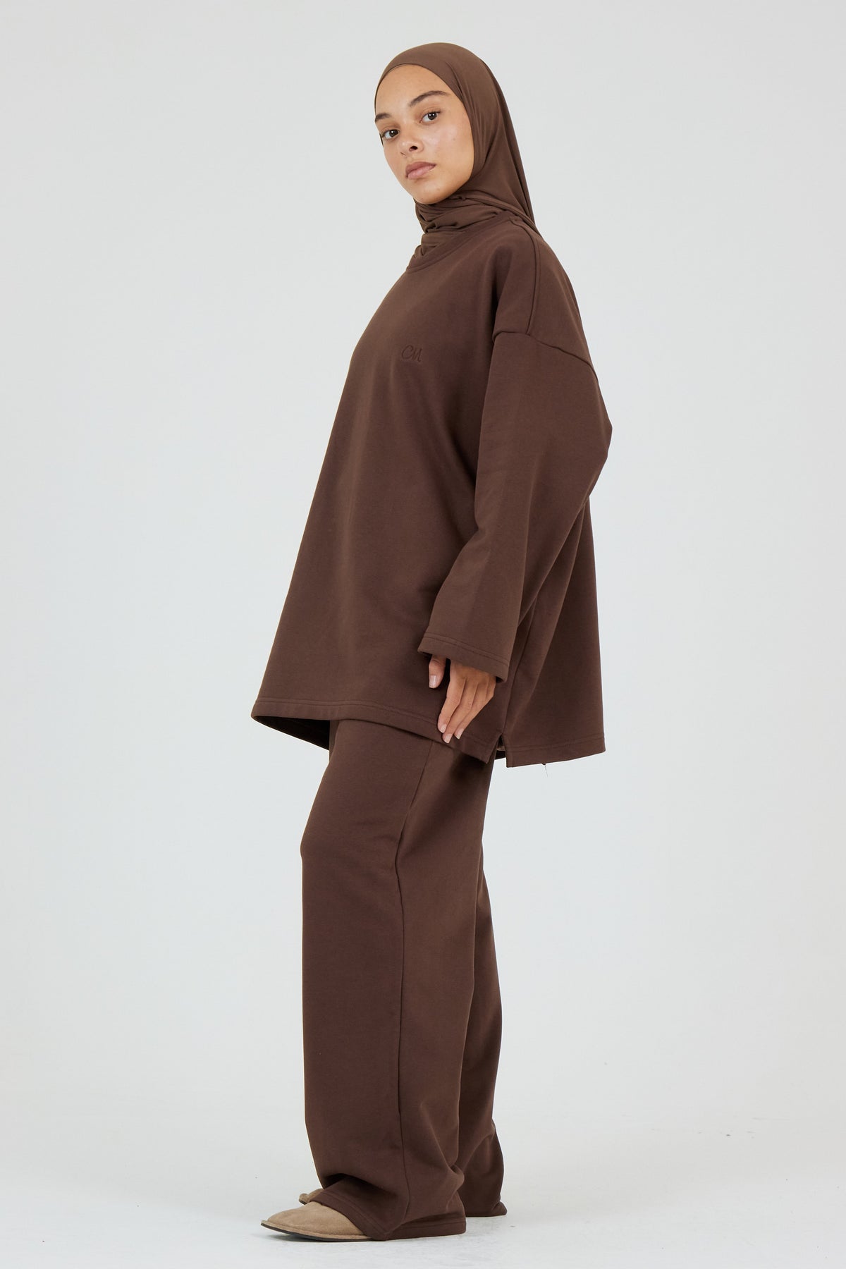 Le Sweat-shirt Brun
