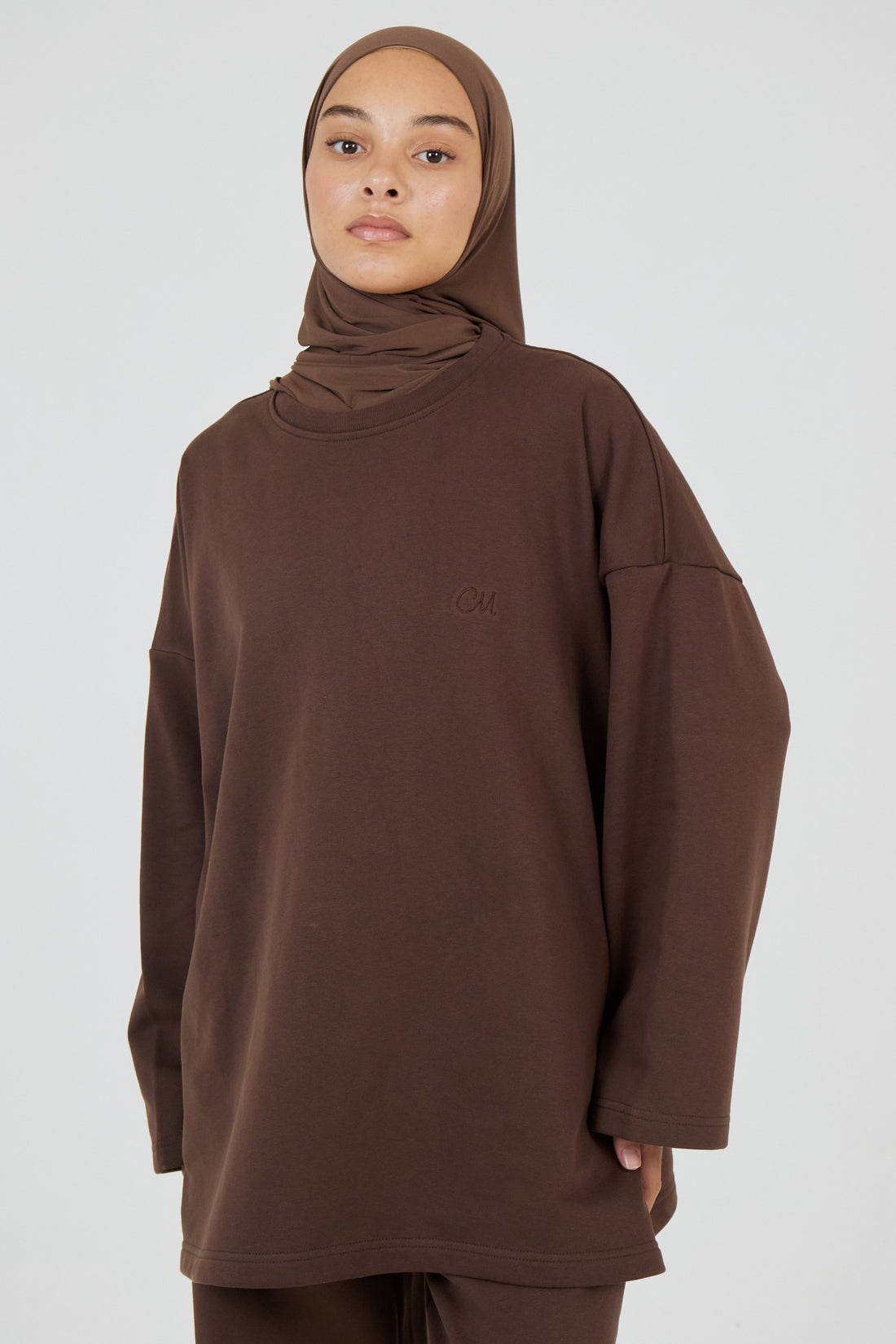 Le Sweat-shirt Brun