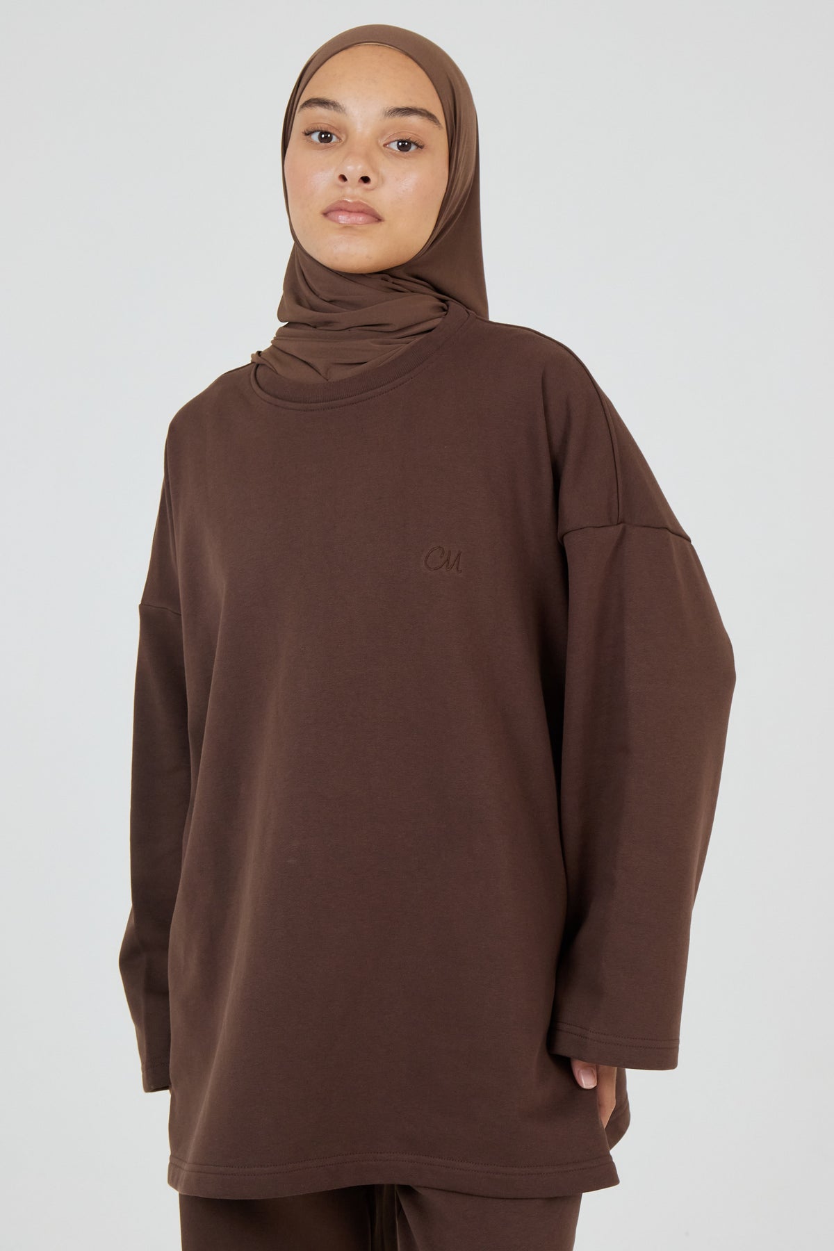 Le Sweat-shirt Brun