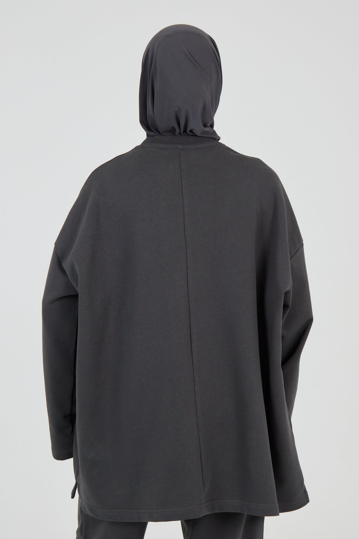 Le Sweat-shirt Gris Anthracite
