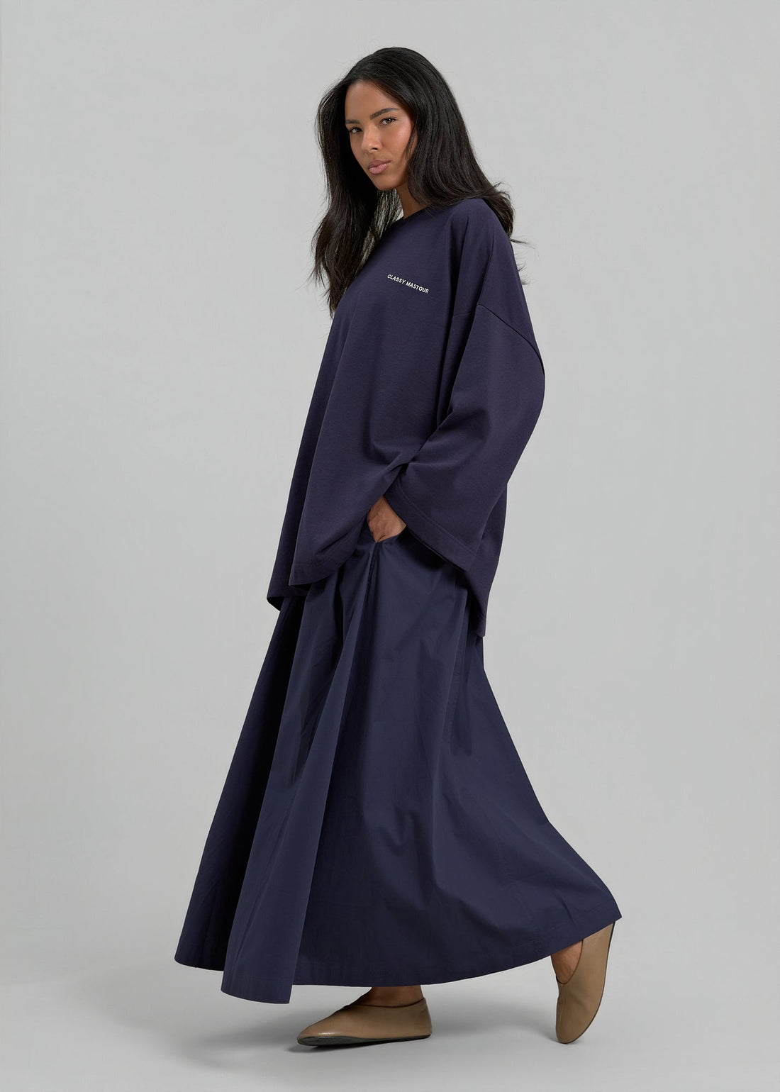 La Jupe Koton Bleu nuit