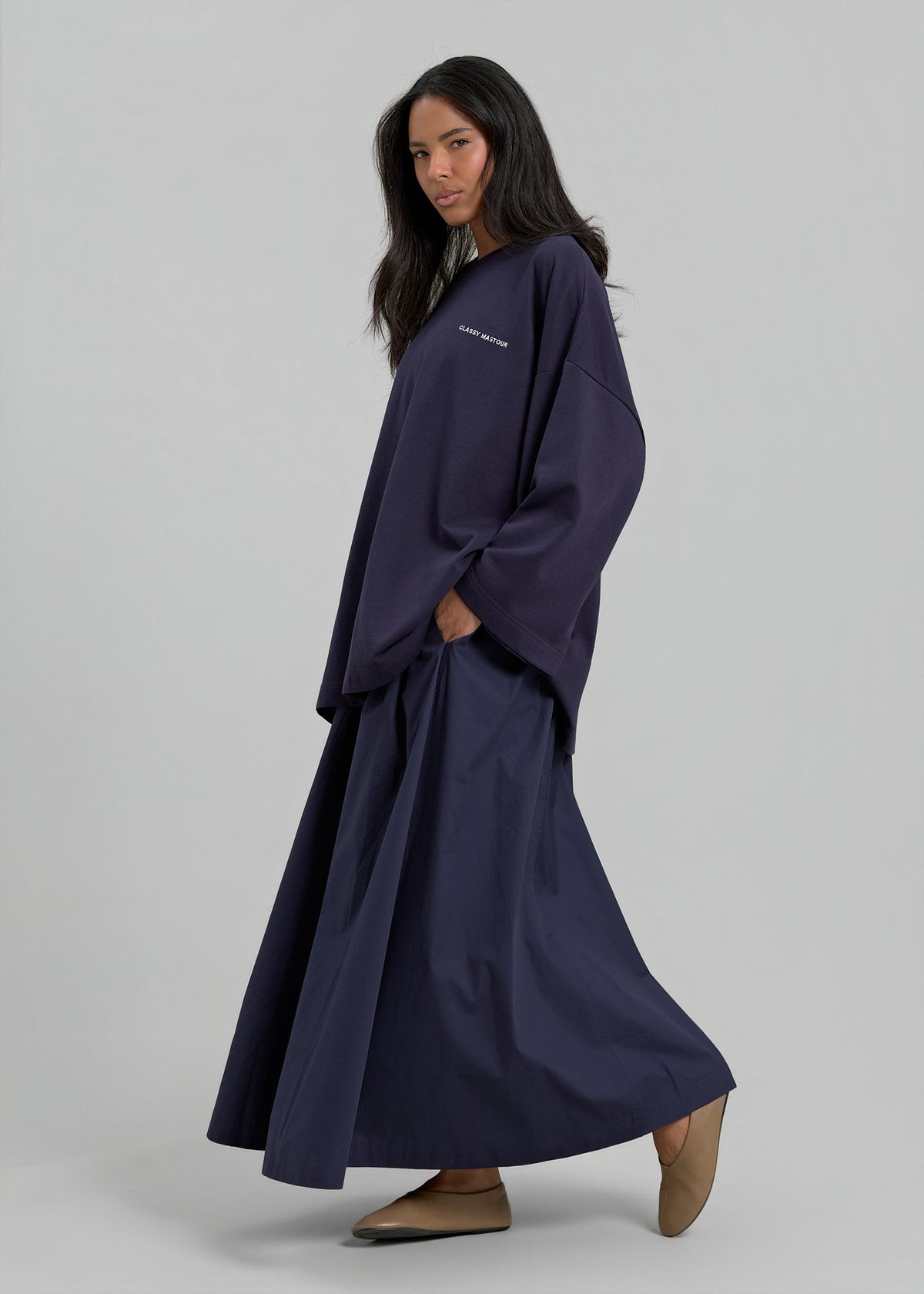 La Jupe Koton Bleu nuit