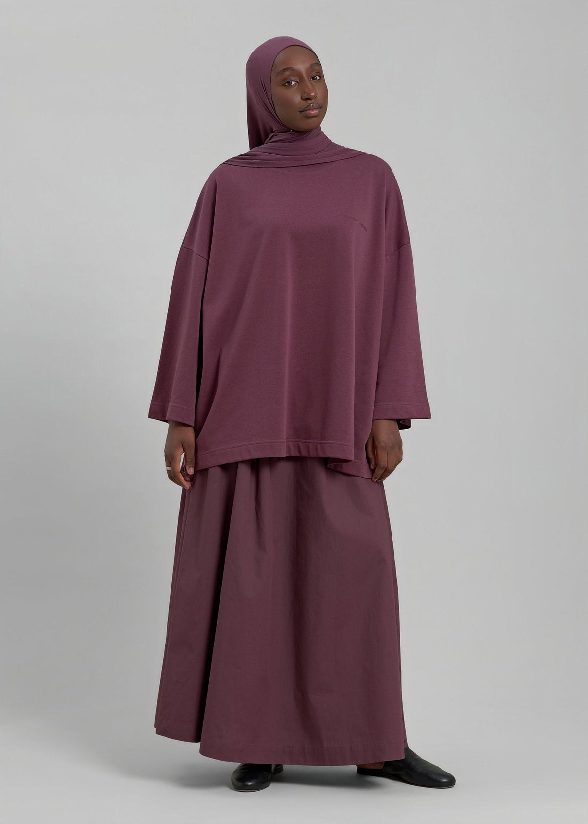La Jupe Koton Aubergine