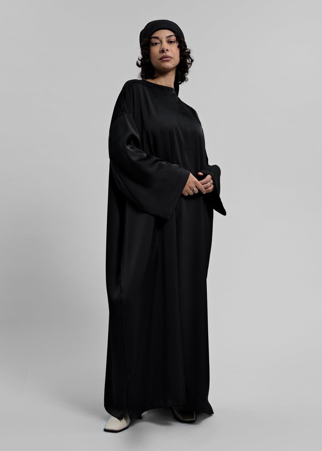 La Robe Satin Noir