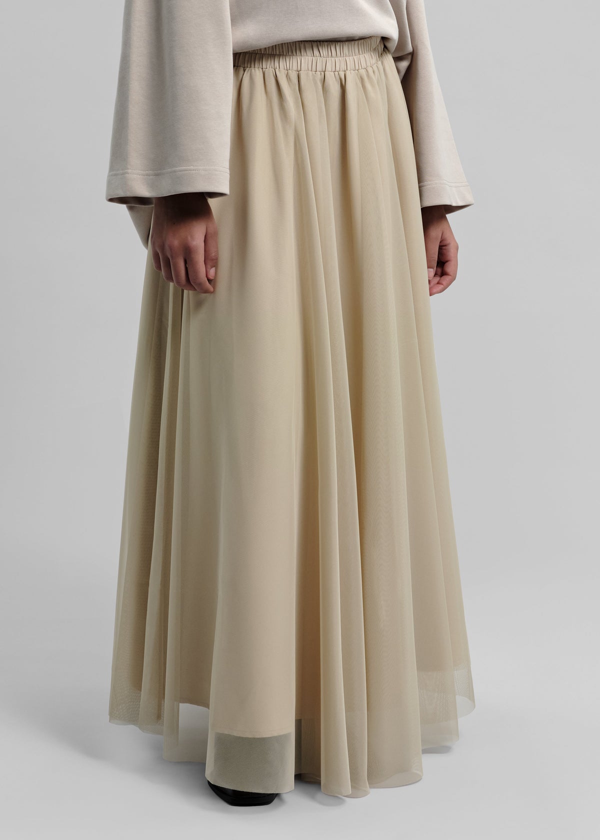 La Jupe Tulle Greige