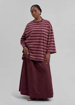 Le T-Shirt Marin Bordeaux