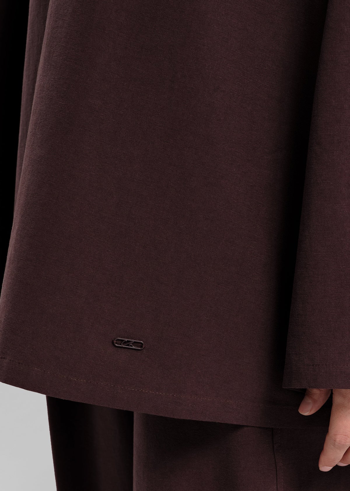 La Blouse Natural Aubergine
