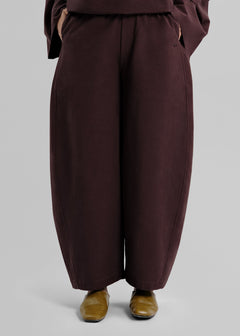 Le Pantalon Natural Aubergine