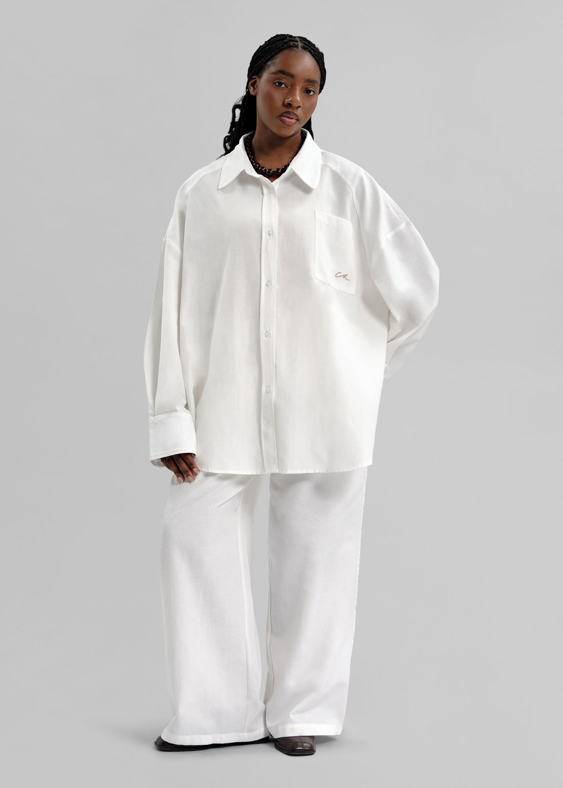 Le Pantalon Ivy Blanc
