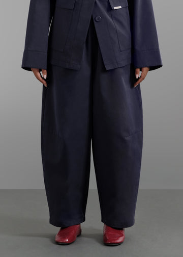 Le Pantalon Minimal Bleu Nuit