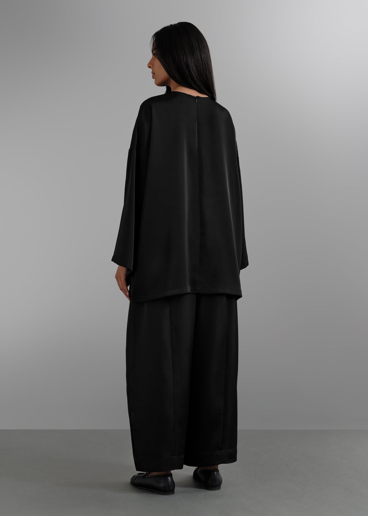 Le T-shirt Satin Noir