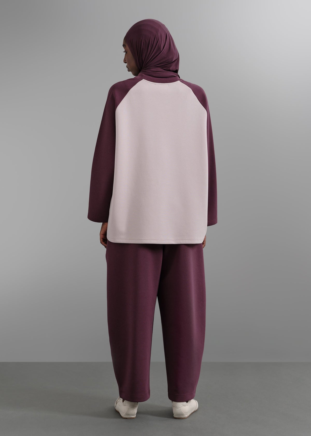 Le Sweat Comfy Capsule Aubergine