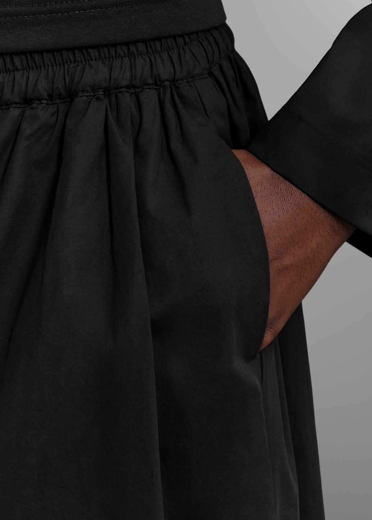 Le Pantalon Bouffant Noir
