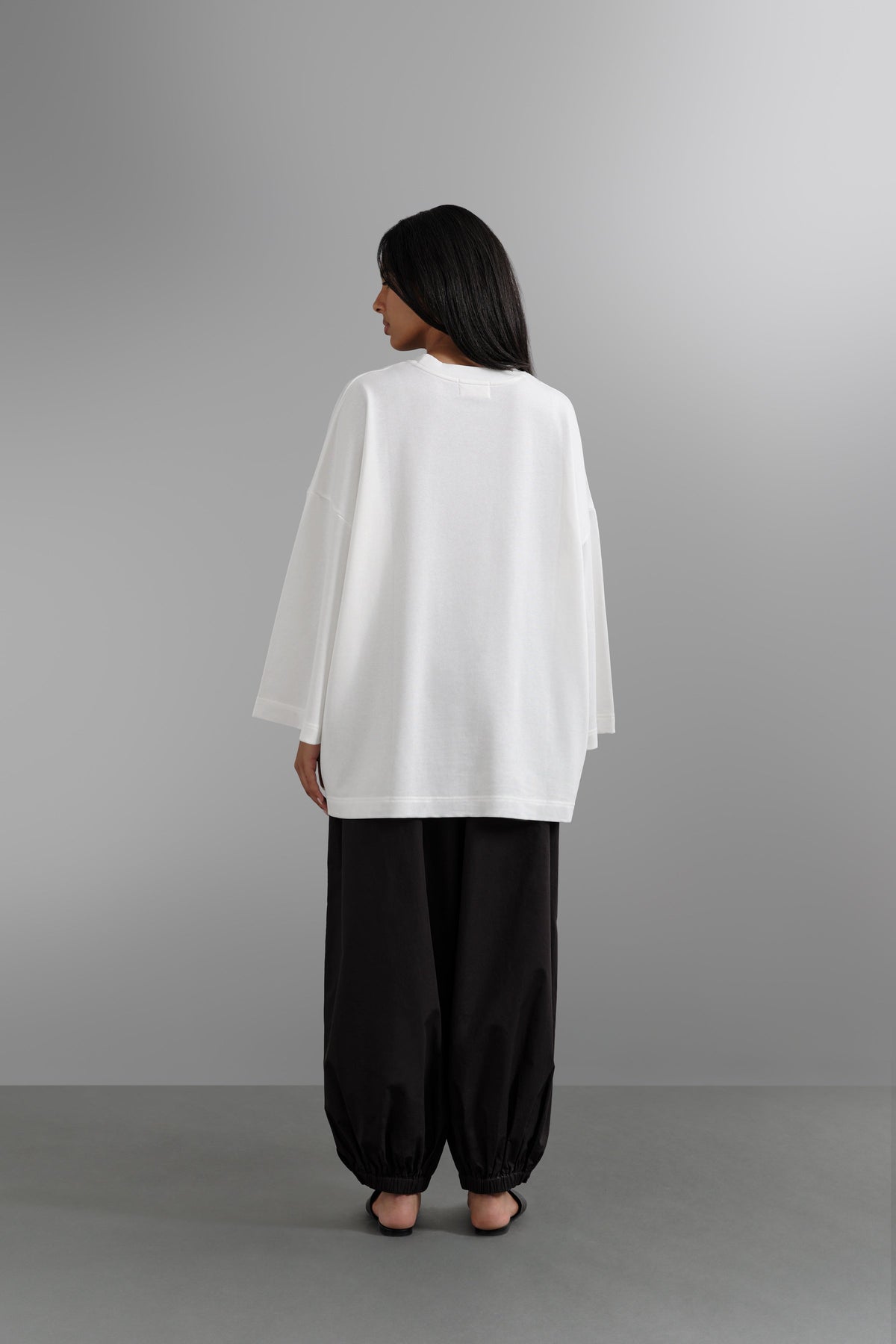Le T-shirt Signature Blanc / Noir